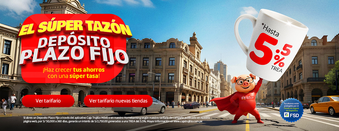 Slider el Super Tazón - Depósito Plazo Fijo