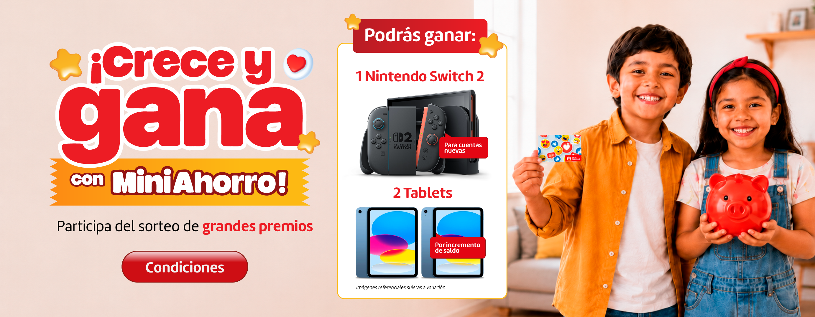 Slider crece y gana con miniahorro