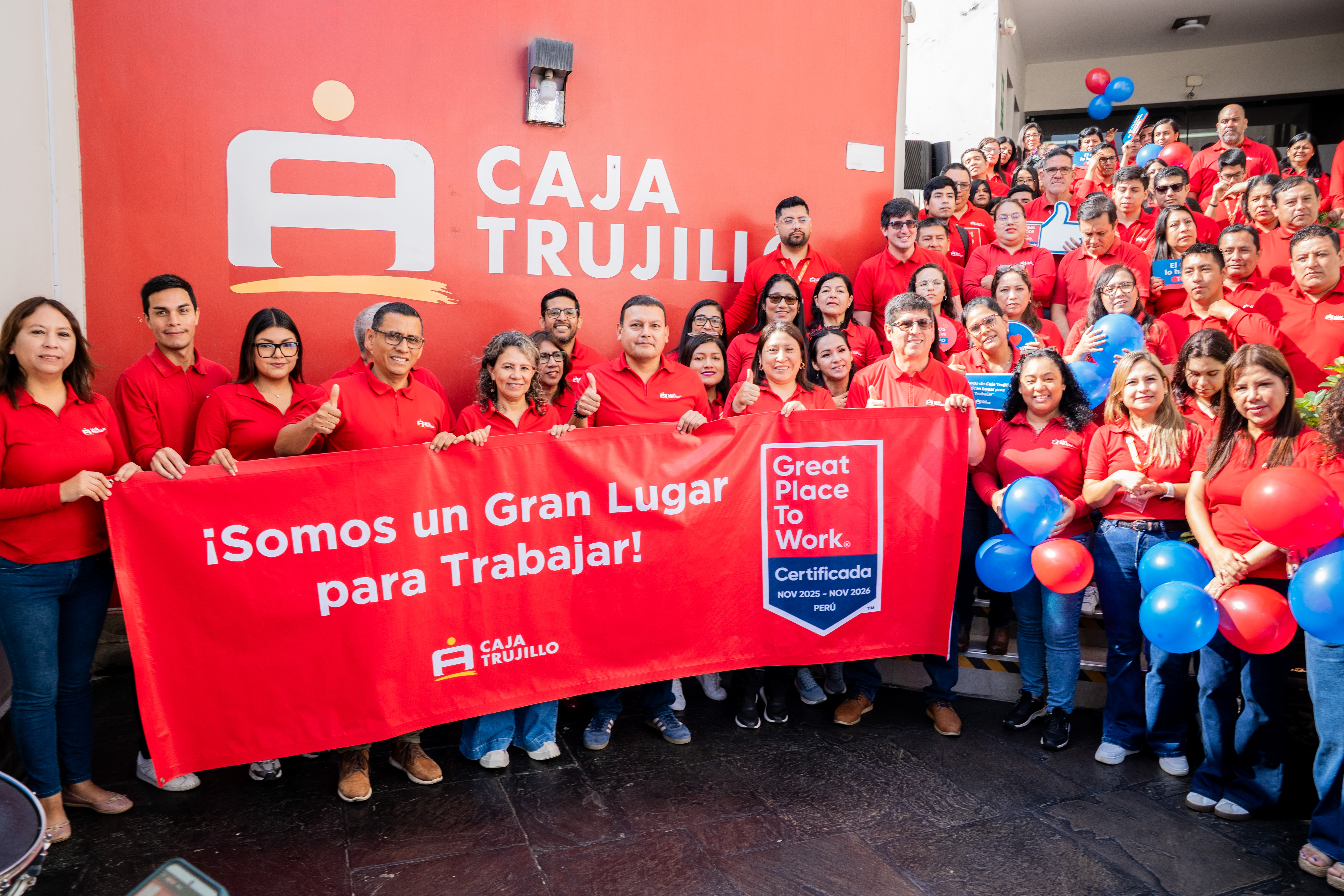 Caja Trujillo obtiene certificación como uno de los mejores lugares para trabajar